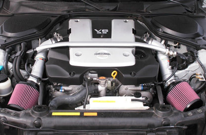K&N Dual Silver Typhoon Short Ram Intake (Nissan 350z) - K&N Engineering