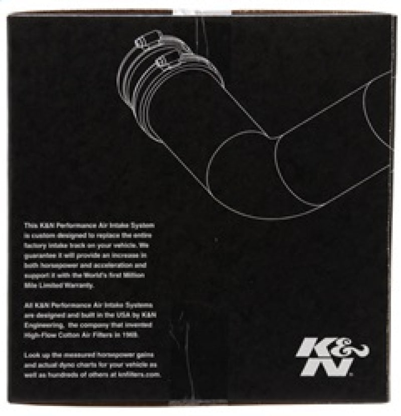 K&N Silver Typhoon Short Ram Intake (03 - 06 G35 Coupe) - K&N Engineering