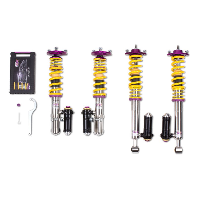 KW Clubsport Coilover Kit 3 - Way (Mitsubishi Evo X) - KW