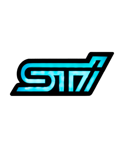 Lit Logos STI Grill Badge - Lit Logos