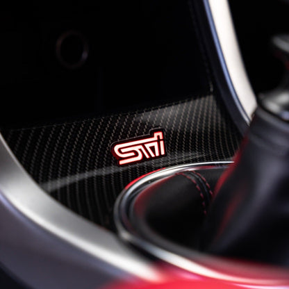 Lit Logos STI Shifter Trim Badge 2008 - 2021 STI - Lit Logos