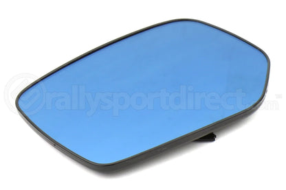 OLM Wide Angle Convex Mirrors w/ Turn Signals / Defrosters Blue (15 - 20 WRX/STI) - OLM