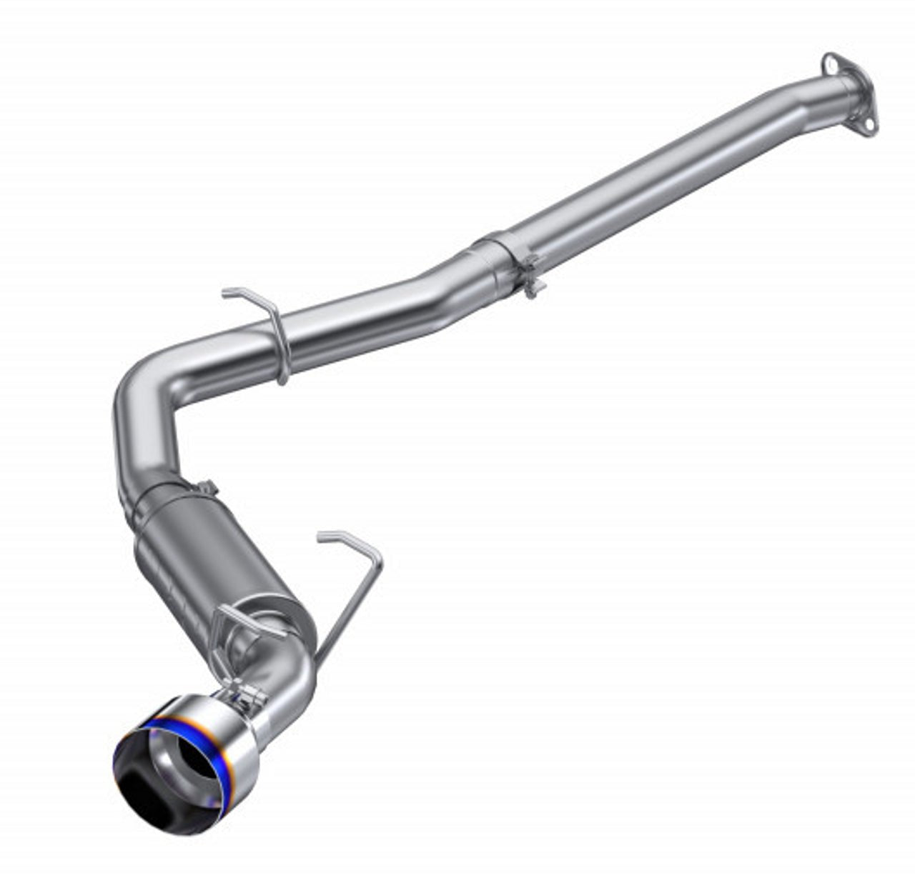 MBRP 12 - 22 Subaru BRZ 17 - 22 Toyota GR86 Stainless Steel 3in Cat - Back - Single Rear Exit w Burnt Tip - MBRP