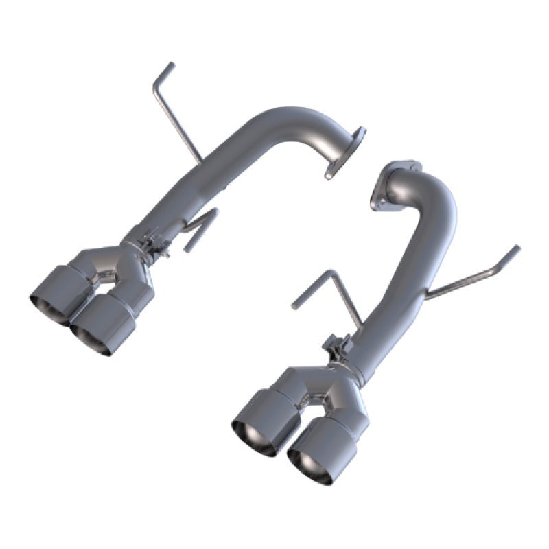 MBRP 2.5in Dual Split Rear Exit w/ 3.5in Tips (15 - 21 Subaru WRX 2.0L/STi 2.5L) - MBRP