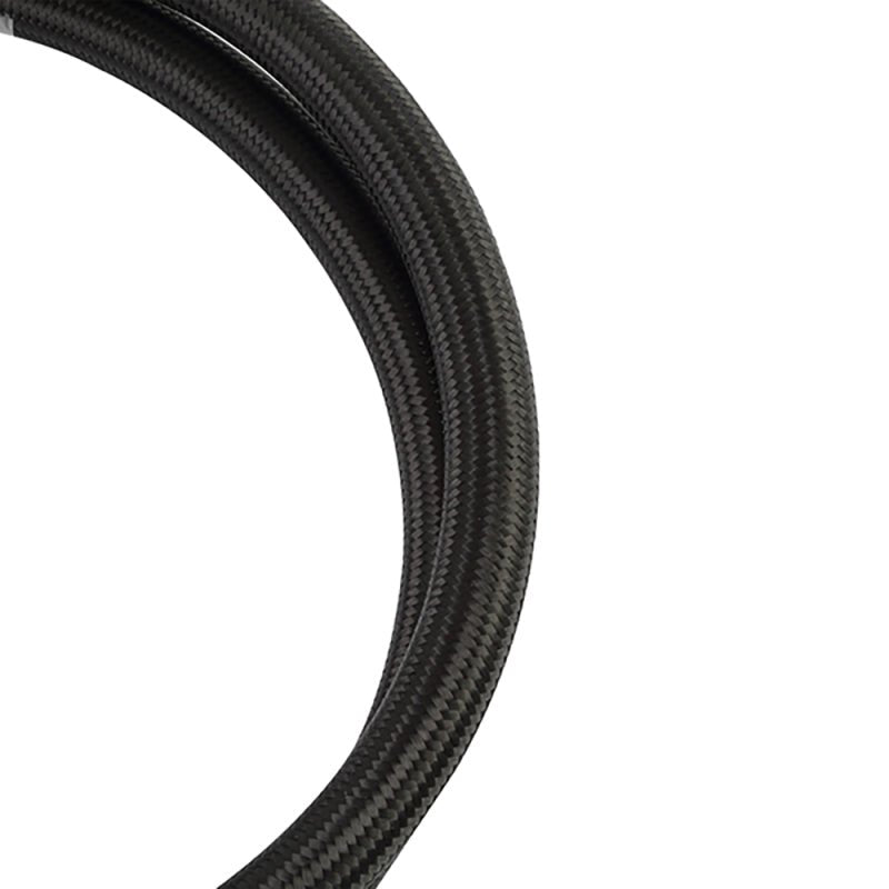 Mishimoto 10Ft Stainless Steel Braided Hose w/ - 10AN Fittings - Black - Mishimoto