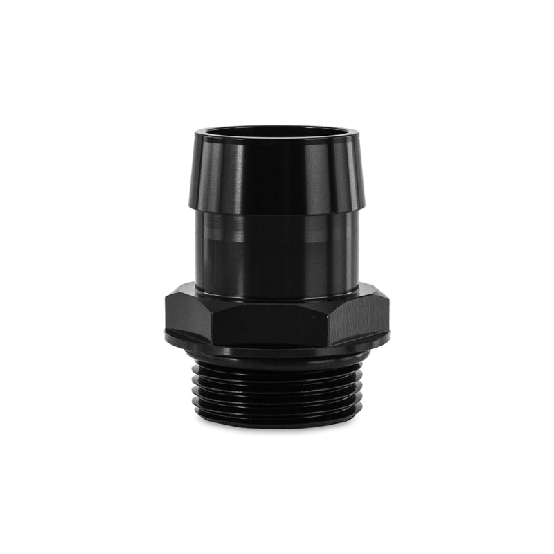 Mishimoto - 16ORB to 1 1/4in. Hose Barb Aluminum Fitting - Black - Mishimoto