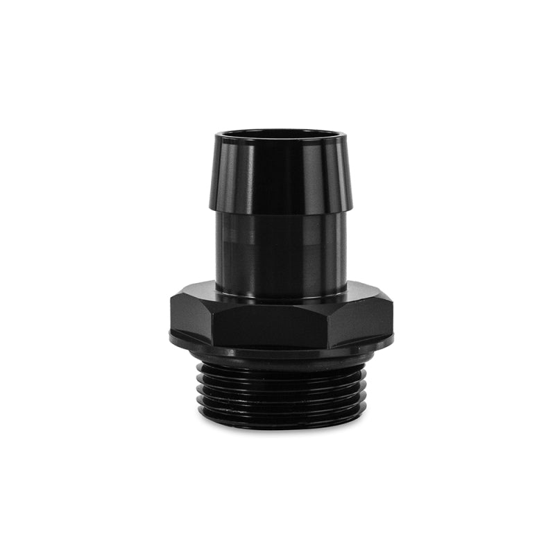 Mishimoto - 16ORB to 1in. Hose Barb Aluminum Fitting - Black - Mishimoto