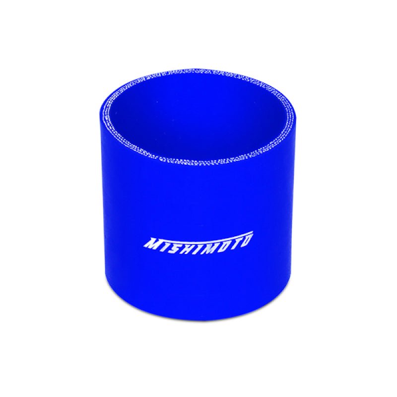 Mishimoto 2.5 Inch Blue Straight Coupler - Mishimoto