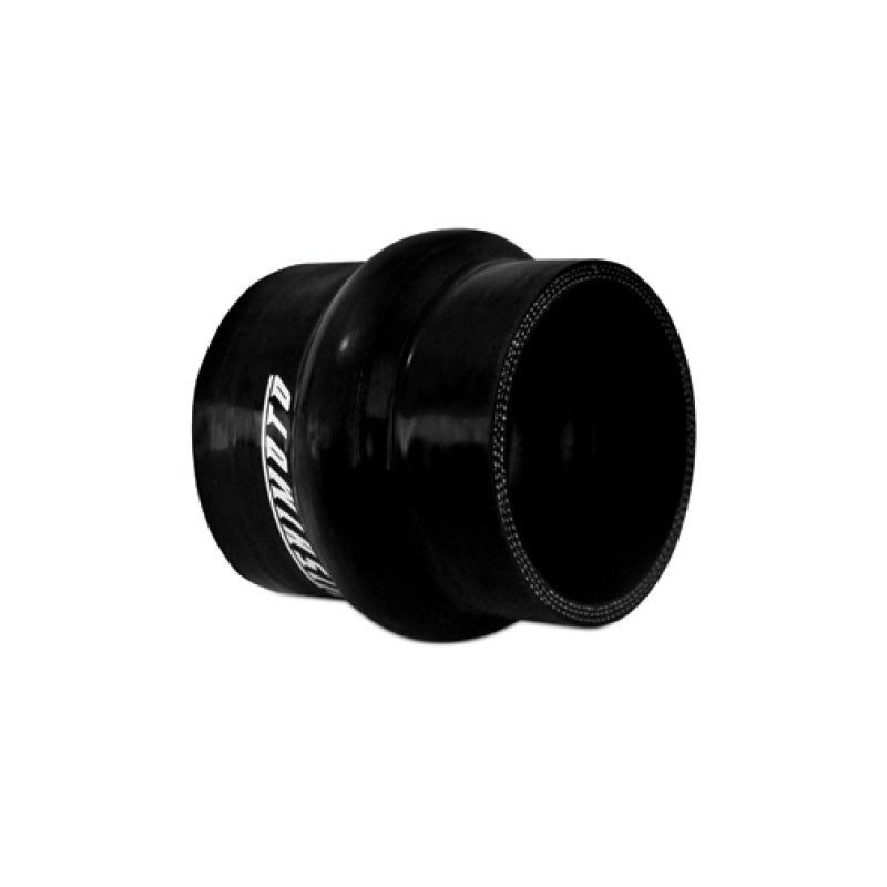 Mishimoto 2.5in Black Hump Hose Coupler - Mishimoto