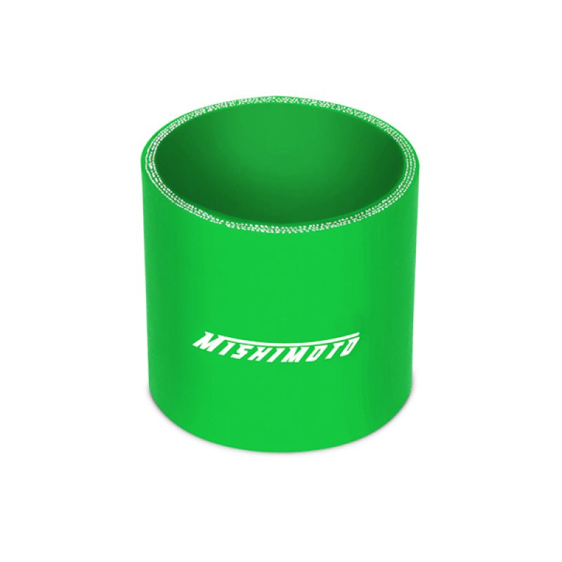 Mishimoto 2.5in. Straight Coupler Green - Mishimoto