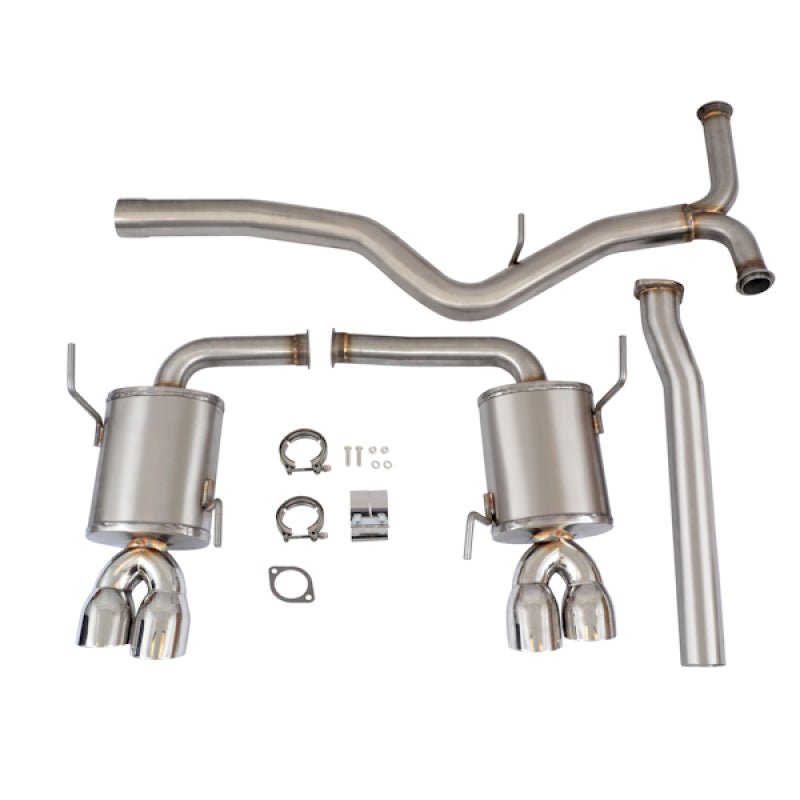 Mishimoto 3" Stainless Steel Cat - Back Exhaust (15+ WRX/STi) - Mishimoto