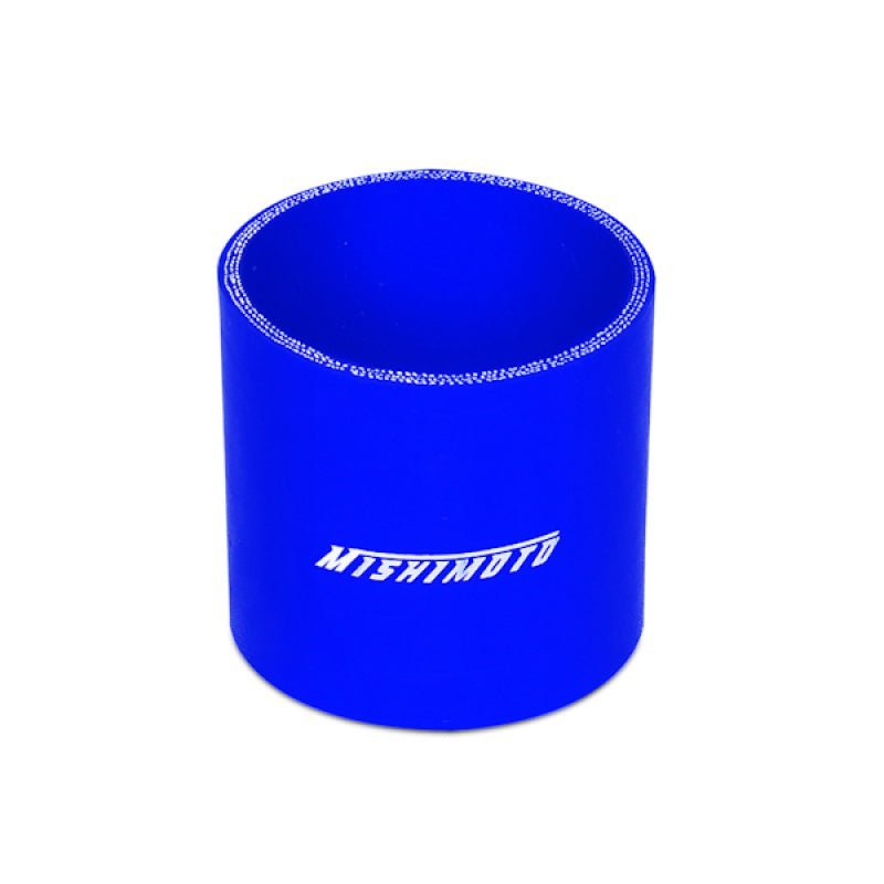 Mishimoto 3.0 Inch Blue Straight Coupler - Mishimoto