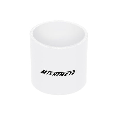 Mishimoto 3.0in. Straight Coupler White - Mishimoto