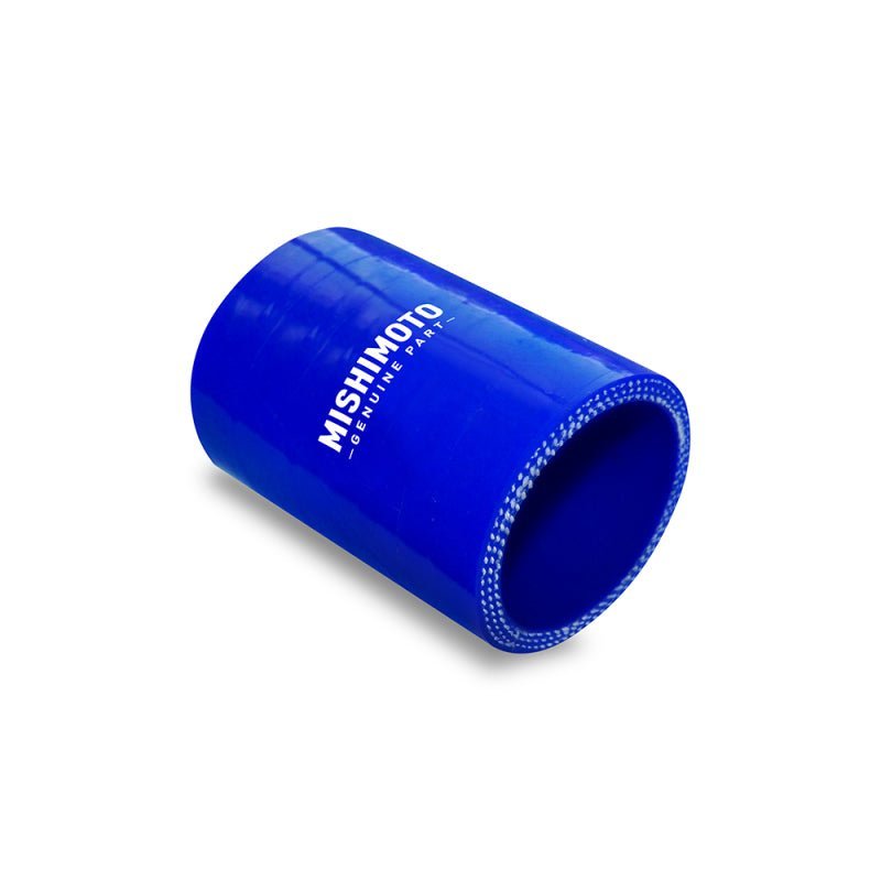 Mishimoto 3.5 Inch Straight Coupler - Blue - Mishimoto