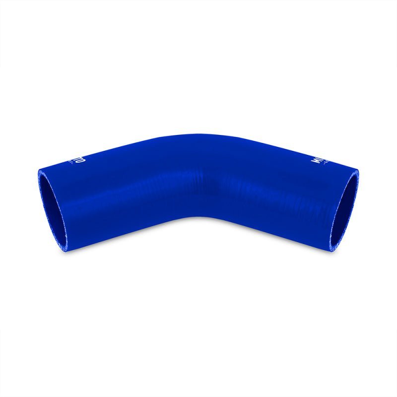 Mishimoto 3.5in. 45 Degree Silicone Coupler - Blue - Mishimoto