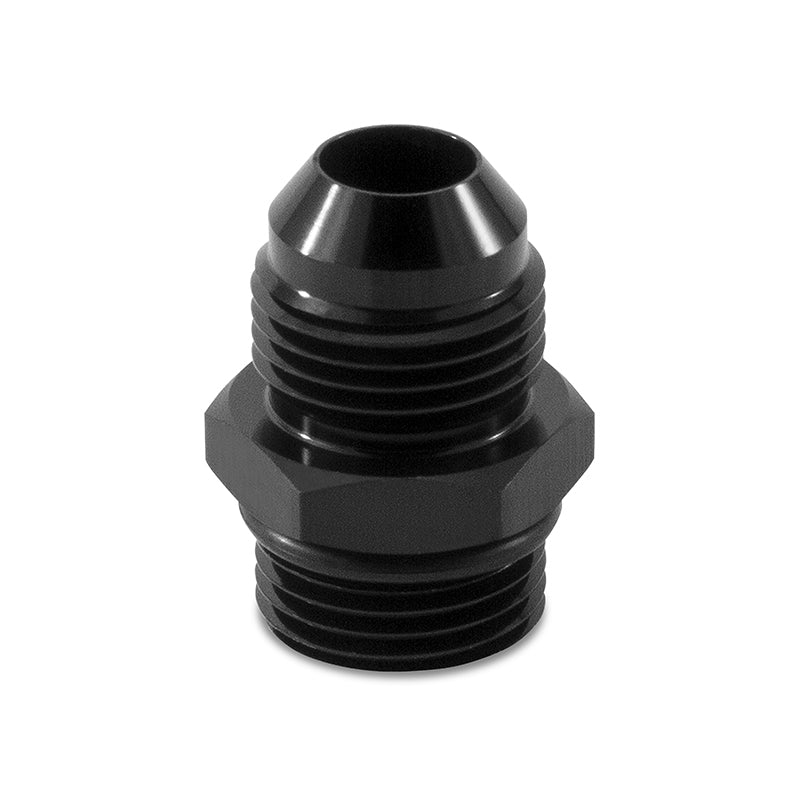 Mishimoto - 8ORB to - 8AN Aluminum Fitting - Black - Mishimoto