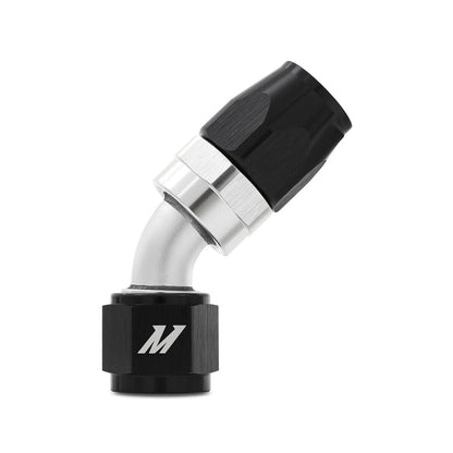 Mishimoto Aluminum - 10AN 45 Degree Fitting - Black - Mishimoto