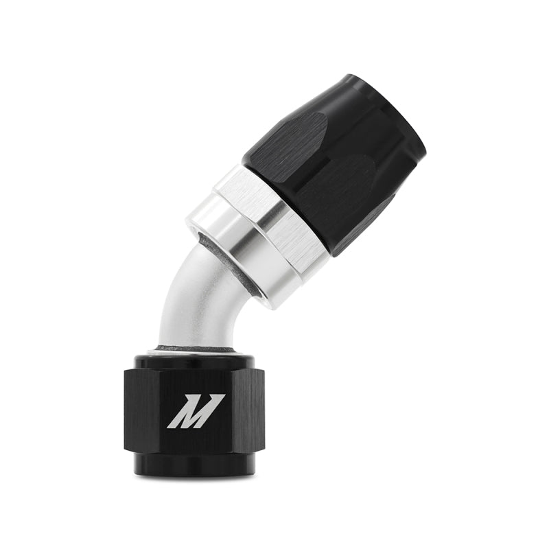 Mishimoto Aluminum - 12AN 45 Degree Fitting - Black - Mishimoto