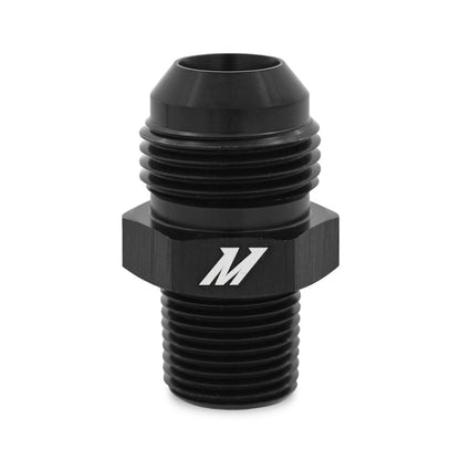 Mishimoto Aluminum - 8AN to 1/4 NPT Fitting - Black - Mishimoto