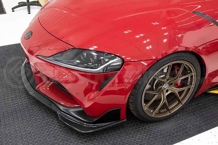 OLM V1 MT Style Carbon Fiber Front Lip (MK5 Supra)