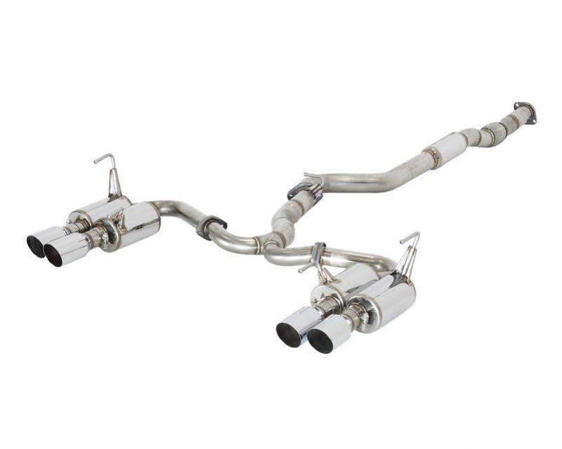 MXP Comp RS Exhaust System w/ Quad Tips (15 - 21 WRX/STi) - MXP