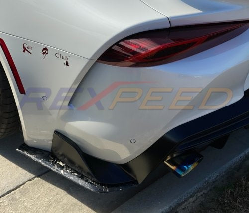 Rexpeed V2 Forged Carbon Side Spats (MK5 Supra)