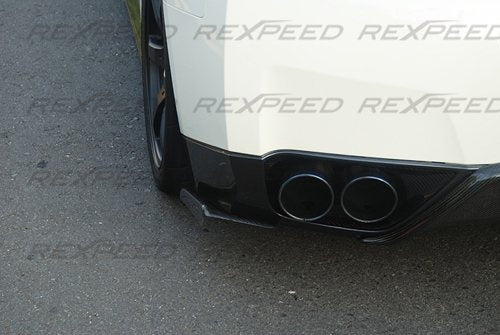 Rexpeed Rear Bumper Extensions (R35 GT-R) - JD Customs U.S.A