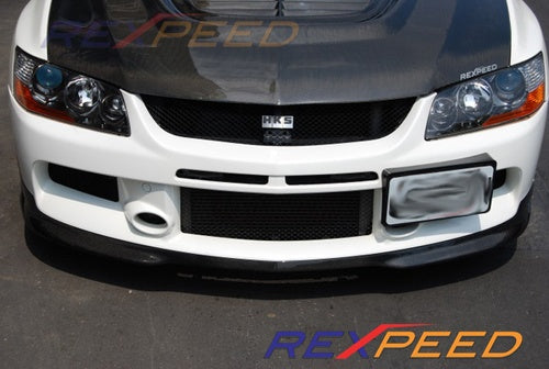 Rexpeed Carbon Fiber Front Lip (Evo 9 MR SE) - JD Customs U.S.A
