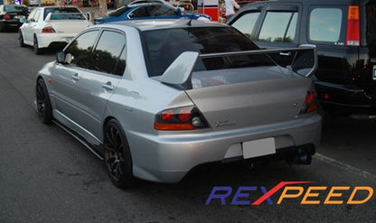 Rexpeed Carbon Fiber Side Skirt Extensions (Evo 7/8/9) - JD Customs U.S.A