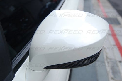 Rexpeed GTR R35 Dry Carbon Mirror Cover - JD Customs U.S.A