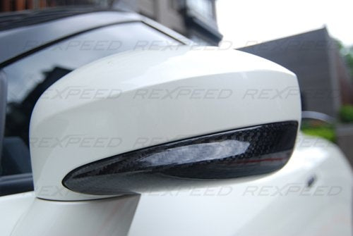 Rexpeed GTR R35 Dry Carbon Mirror Cover - JD Customs U.S.A