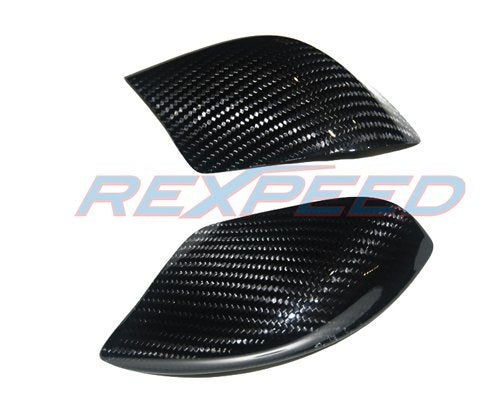 Rexpeed GTR R35 Dry Carbon Mirror Cover - JD Customs U.S.A