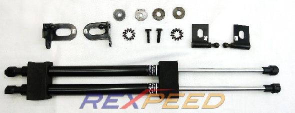 Amortiguadores de capó Rexspeed Black Series (Evo X)