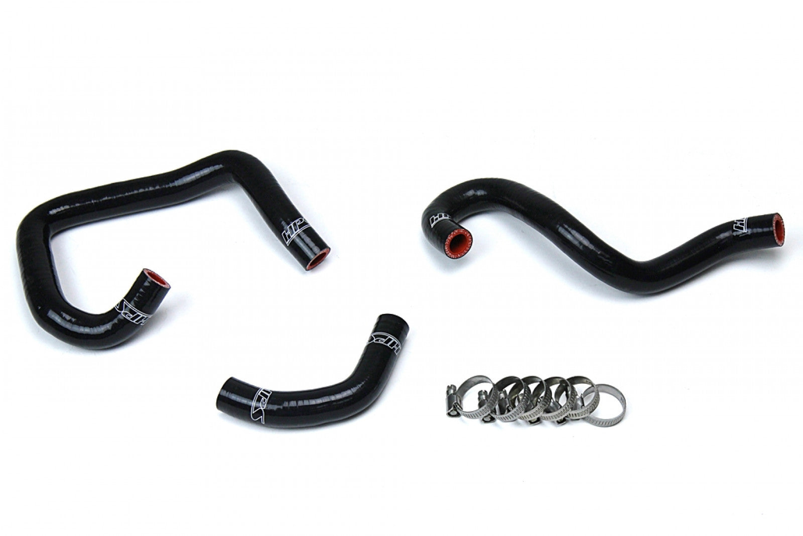 HPS Black Reinforced Silicone Heater Hose Kit Coolant for Toyota 93-98 Supra MK4 2JZ Turbo Left Hand Drive