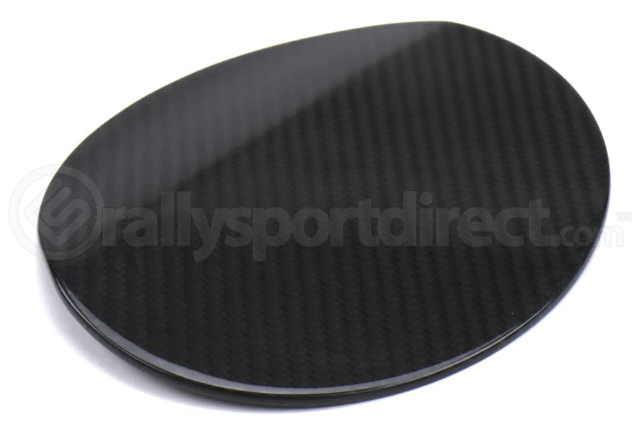 OLM S-line Dry Carbon Fiber Fuel Door Cover (15+ WRX / STI)