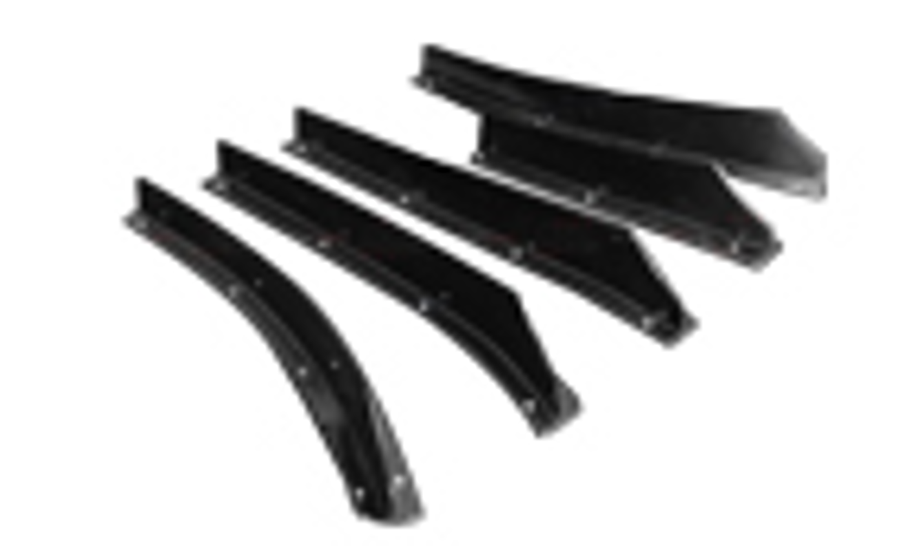 JDC Varis Style Carbon Fiber Rear Diffuser With Canards (12-16 GT-R)