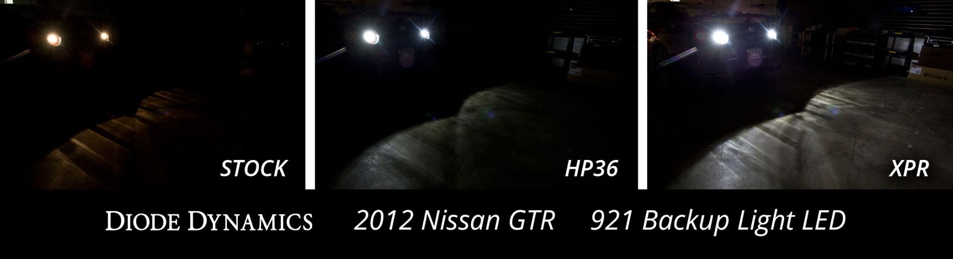 LED de respaldo de Diode Dynamics para Nissan GT-R 2009-2020 (par) 