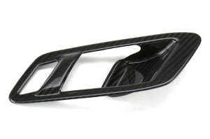 OLM LE Carbon Fiber Door Lock Panel Cover Set (MK5 Supra) - OLM