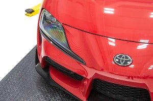 OLM LE Carbon Fiber Headlight Garnish (MK5 Supra) - OLM