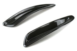 OLM LE Carbon Fiber Hood Duct Covers (MK5 Supra) - OLM