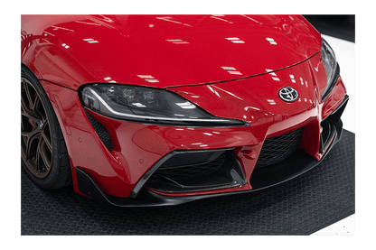 OLM LE Dry Carbon Fiber Front Side Bumper Covers (MK5 Supra) - OLM