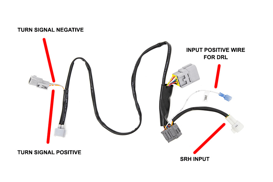 OLM LED Headlight Conversion Harness (15 - 17 WRX / STI) - OLM