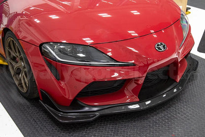 OLM V1 MT Style Carbon Fiber Front Lip (MK5 Supra) - OLM