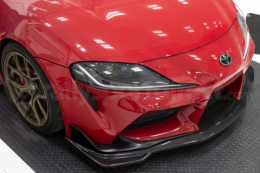 OLM V1 MT Style Carbon Fiber Front Lip (MK5 Supra) - OLM