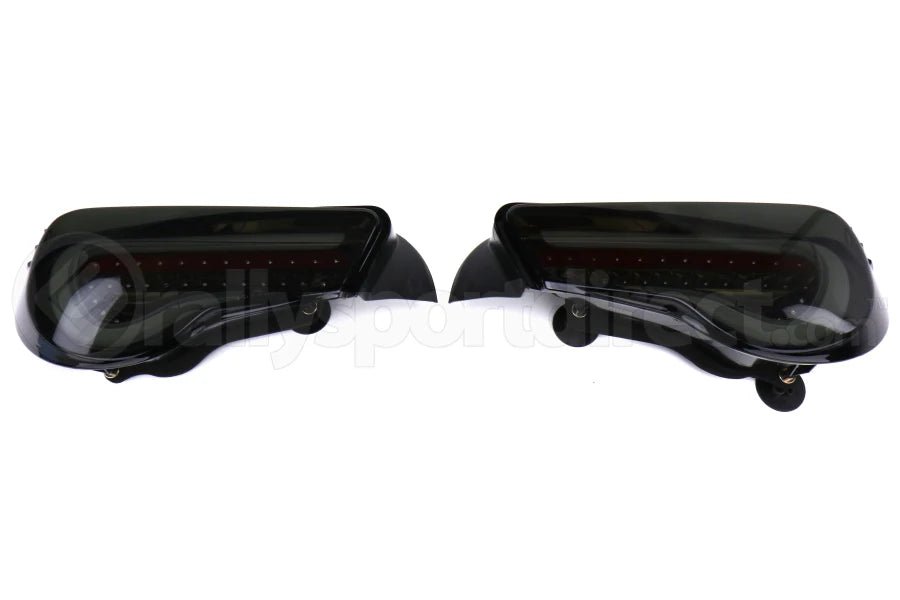 OLM VL Style Sequential Tail Lights Black / Smoke / Gold (FRS/BRZ/86) - OLM