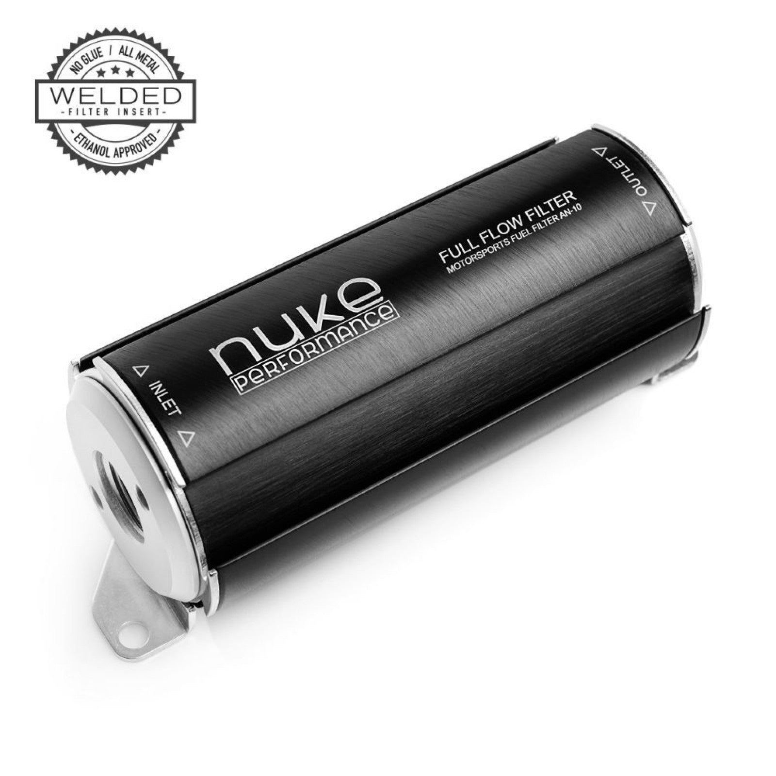 Filtro de combustible Nuke Performance 10 micras AN-10 - Elemento filtrante de celulosa