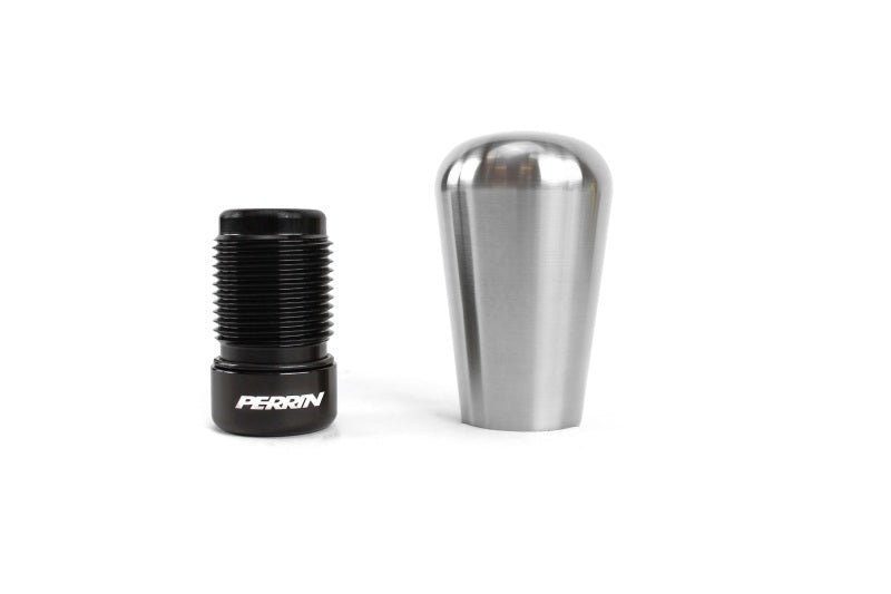 Perrin 6 - Speed Brushed 1.80in Stainless Shift Knob Tapered (GR86/BRZ) - Perrin Performance