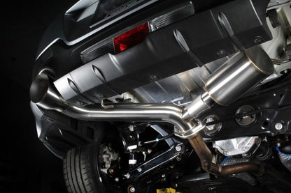 Perrin Axle Back Exhaust SS (Single Side Exit w/Helmholtz Chamber) (2022 BRZ/GR86) - Perrin Performance