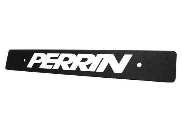 Perrin Black License Plate Delete Panel (06+ WRX/STi) - Perrin Performance