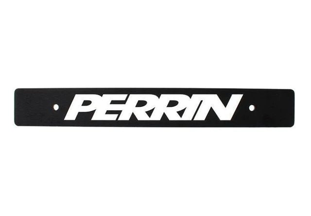 Perrin Black License Plate Delete Panel (06+ WRX/STi) - Perrin Performance